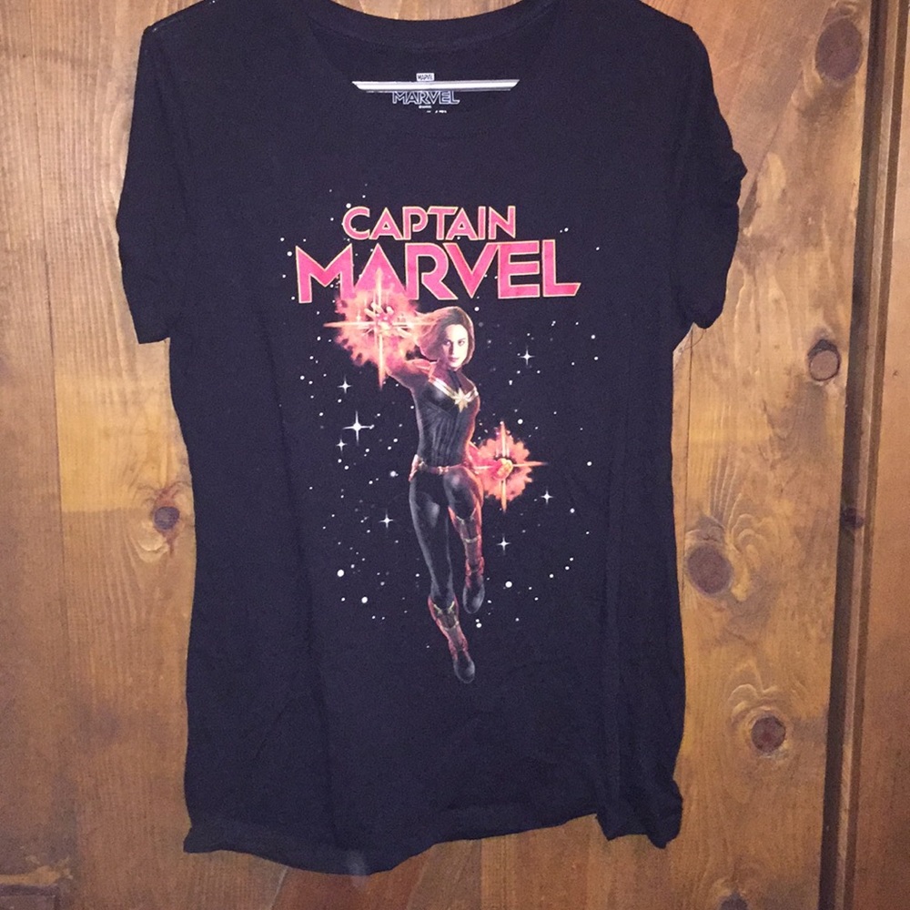 Captain Marvel tee shirt